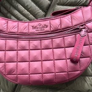 Kate Spade Fuchsia Quilted Shoulder Bag